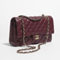 Chanel Classic 11.12 handbag Lambskin gold-tone metal A01112 Y04059 U6550 - thumb-2