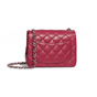 Chanel mini flap bag lambskin silver tone metal A35200 Y01480 5B309 - thumb-2
