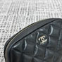 Chanel NWT 24C Black Caviar Quilted Classic Beauty Case A80909 B10583 94305 - thumb-3