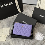 Chanel Classic mini pouch in Caviar Gold A82365 Y01480 NY559