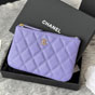 Chanel Classic mini pouch in Caviar Gold A82365 Y01480 NY559 - thumb-2