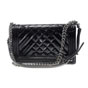 Boy Chanel Flap Bag Patent A90192 Y06830 94305 - thumb-2