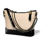 Chanels Gabrielle large hobo bag beige black A93825 Y61477 C0204 - thumb-2