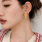 Chanel Stud Earrings ABH328 B23690 U8148 - thumb-2