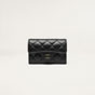 Chanel Classic card holder in black AP0214 Y01295 C3906 - thumb-2