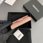 Chanel Classic Card Holder Pink Grained Calfskin AP4096 B10583 NN267 - thumb-3