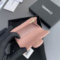 Chanel Classic Card Holder Pink Grained Calfskin AP4096 B10583 NN267 - thumb-5