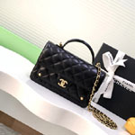 Chanel Wallet on chain in black AP4674 B21437 94305