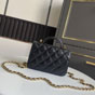 Chanel Clutch with chain in black AP4675 B21437 94305 - thumb-2
