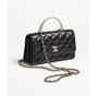 Chanel Clutch with chain in black AP4831 B21522 94305 - thumb-2