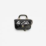 Chanel Small clutch with chain in black AP4892 B22073 94305