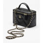 Chanel Long vanity with chain in black AP4933 B22105 94305 - thumb-2