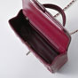 Chanel Mini Flap Bag with Top Handle in Burgundy AS2431 B05607 U1192 - thumb-4