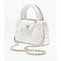 Chanel Mini shopping bag in white AS4416 B22757 10601 - thumb-2