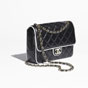 Chanel Flap bag Lambskin in black white AS5150 B19381 NAFJO - thumb-2