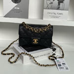 Chanel Mini flap bag in black AS5239 B19405 94305