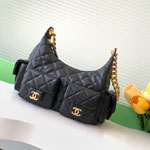 Chanel Large hobo bag in black AS5339 B18791 94305