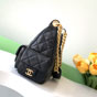 Chanel Large hobo bag in black AS5339 B18791 94305 - thumb-2