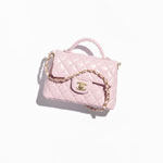 Chanel Small flap bag in light pink AS5355 B19386 NADOE