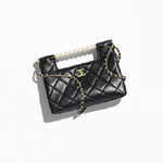 Chanel Small shopping bag in black AS5413 B19658 94305