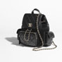 Chanel Backpack Mesh in black AS5484 B20127 94305 - thumb-2