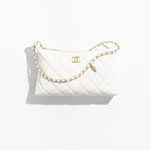 Chanel Large hobo bag in white AS5498 B20294 10601