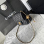 Chanel Mini flap bag in black AS5758 B21572 94305 - thumb-2