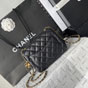 Chanel Mini flap bag in black AS5758 B21572 94305 - thumb-3