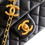 Chanel Mini flap bag in black AS5759 B21572 94305 - thumb-4