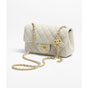 Chanel Mini flap bag in light gray AS5759 B21572 U2361 - thumb-2