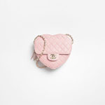 Chanel Heart bag in light pink AS5764 B07958 U2360