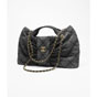 Chanel Maxi bow bag Washed denim in black AS5846 B22159 94305 - thumb-2