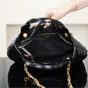 Chanel Medium bow bag in black AS5851 B22148 94305 - thumb-4