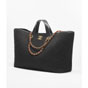 Chanel Maxi shopping bag in dark gray AS5853 B22152 U4336 - thumb-2