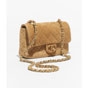 Chanel Mini flap bag in dark beige AS5989 B22723 U5319 - thumb-2
