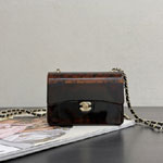 Chanel Mini evening bag Plexi gold-tone metal AS6020 B23041 U6261