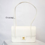 Chanel Small flap bag Grained shiny calfskin gold-tone metal AS6130 B23483 U6544