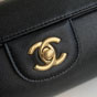 Chanel Small bowling bag Grained shiny calfskin gold metal AS6143 B23483 94035 - thumb-3