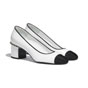 Chanel Laminated Lambskin Grosgrain Pumps G37164 Y55140 K2634 - thumb-2