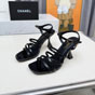 Chanel Sandals Patent calfskin G46901 B22878 94305 - thumb-2