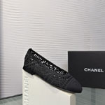Chanel Ballet flats Embroidered cotton G46984 B22762 94305