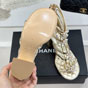 Chanel Sandals Laminated lambskin G46999 B22794 U5478 - thumb-2