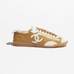 Chanel Sneakers Calfskin embossed suede calfskin G47125 B23719 U8242