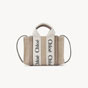 Chloe Mini Woody Tote Bag CHC22AP237I2600O - thumb-3