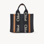 Chloe Small Woody Tote Bag CHC23AS397L17915 - thumb-3