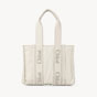 Chloe Medium Woody Tote Bag CHC23WS383L4122M - thumb-3