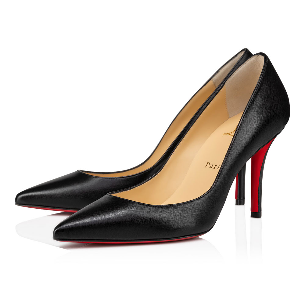 Christian Louboutin Apostrophy Pump 85mm Slingback pumps Nappa Black 3161244BK01