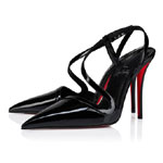 Christian Louboutin Rosa Z Pump 100mm Slingback pumps in Black 3250179B439