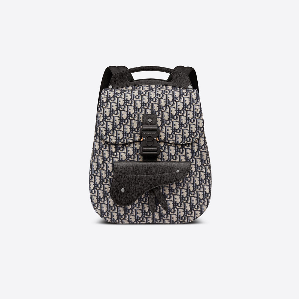 Gallop Backpack Dior Oblique Jacquard Grained Calfskin 1ADBA011YKY H27E