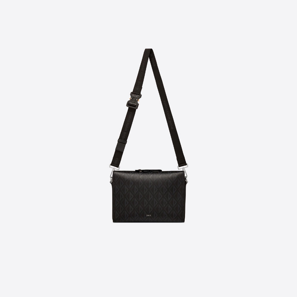 Dior Lingot Messenger Bag CD Canvas Calfskin 1ADPO032CDP H43E - Photo-3
